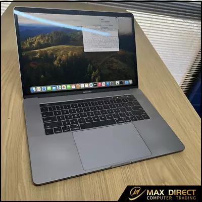 Apple MacBook Pro 2018 15  Laptop I7-8750H @2.20GHz 16GB Ram 256GB SSD Sonoma #B • $719