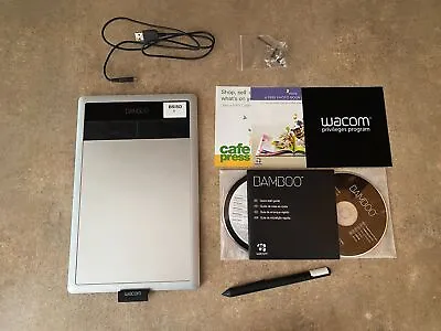 Wacom Cth470 Bamboo Capture Pen And Touch Tablet W/ Accessories Urut-37 • $45.72