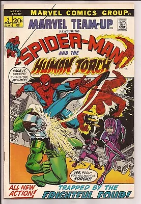 Marvel Team-Up #2  6.5 FN+ Off-white Pages (1972 1st Series) • $44