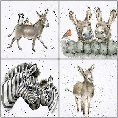 £2.99 • Buy Donkey Wrendale Beautiful Designed Blank Greeting Cards, High Quality Card