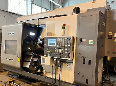 Okuma  Macturn 250bb-2s/1000  Big B 5-axis Cnc Turning Center W/live Mill -30233 • $89500