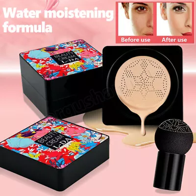 Mushroom Head Air Cushion CC Cream BB Cream Makeup Magic Concealer Moisturizing • £5.55