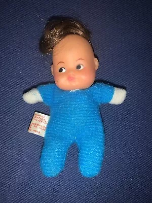 Vintage Mini Doll 1970’s Blue Fun World Little Miss Matchpack • $4.99