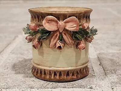 Handmade & Painted Visconti Mollica Capodimonte Italian Porcelain Trinket Jar • $12.50