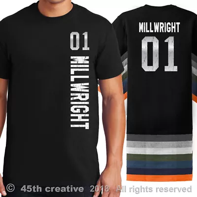 Millwright Sport Jersey T Shirt - Shop Machinist Millwright Sports Jersey Shirt • $21.95