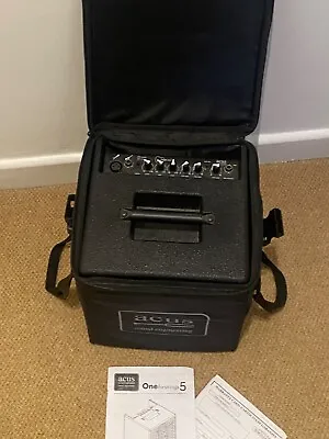 Acus One For Strings 5 Acoustic Guitar Amplifier Combo In Original Case. • £275