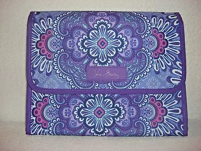 NWT Vera Bradley Stow & Go Travel Jewelry Folio - LILAC TAPESTRY  • $34.99