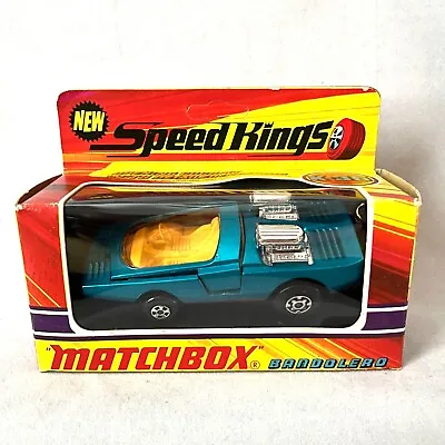 Matchbox Speed Kings K-36 Bandolero 1:41 Scale 1973 New In Unpunched Box Vintage • $49