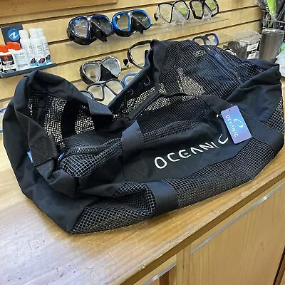 Oceanic Mesh Duffel Bag - Large PVC Mesh Snorkel And Scuba Bag - Customer Return • $63.70