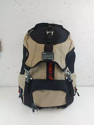 Oakley Vintage Backpack (TACTICAL FIELD GEAR) Black KHAKI. AND BLACK RED Rare • £119.99