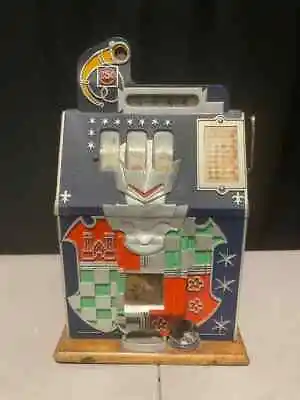 Antique VTG Mills Novelty Castle 25c Slot Machine Works • $1900