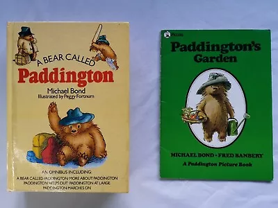 Paddington's Garden (Piccolo Picture Books) 1972 & A Bear Called Paddington 1990 • £1.94