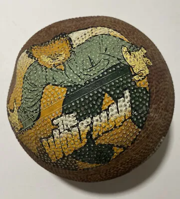 Rare Vintage Universal Monsters Wolfman Mini Basketball German Read Desc • $49.99