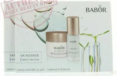 Babor Skinovage Moisturizing Cream Rich Cream And Serum 3Set 0.06oz X 5 SAMPLES • $16.99