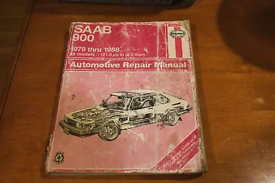 SAAB 900 900s 900 Turbo 1979-1988 Automotive Repair Manual • $9.95
