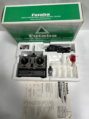 Futaba Conquest FP-T4NBF Radio Control Transmitter For RC Airplane (B15) • $39.95