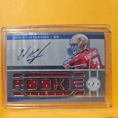 2012 Totally Certified Colin Kaepernick Rookie Auto Patch • $65