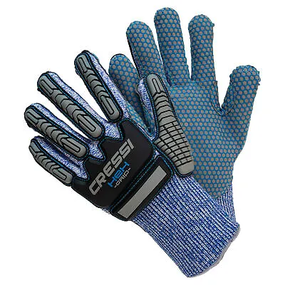 Cressi Hex Grip Gloves For Diving Spearfishing Lobstering • $39.95