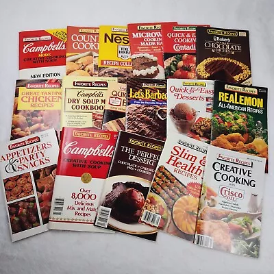 Choice Favorite Recipes Magazine Cookbooks WPS-37500 1985 1986 1987 1989 • $3.95
