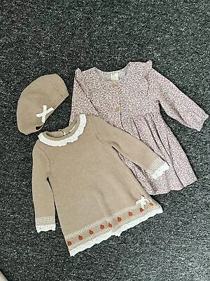 Baby Girl Dresses 9-12 Months • £10