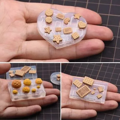 Transparent Food Silicone Mold - Mini Candy Dessert Mold DIY Resin Making Crafts • $11.36