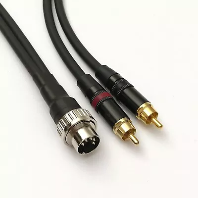 0.5m '5 Pin PREH DIN - RCA' Gotham GAC-1 Cable For Naim • £33.50