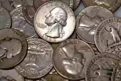 Washington Quarters 90% Junk Silver 1932 - 1964 Old US Coins Investment • $7.95