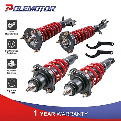 Front & Rear Full Coilovers Struts For 2008-2016 Mitsubishi Lancer & Ralliart • $252.81