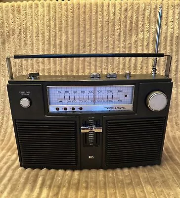 Nice Realistic Concertmate 8 Stereo 14-920 8 Track Tape Player AM FM Radio Works • $40