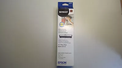 Genuine Epson LQ-590 Black Ribbon Cartridge S015337 • $14.99