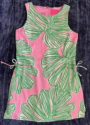 Lilly Pulitzer ~Donna Romper ~Mandevilla Baby Who Let Fronds Out -Size Small 0 • $59