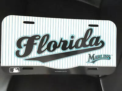 Florida Marlins Plastic License Plate. Made In The USA Great Gift Idea! VINTAGE • $5