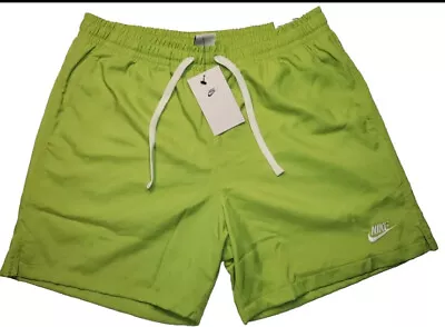 $50 New Nike Men's Swim Board Shorts Bathing Suit Green Large L Beach AR2382 332 • $17.98