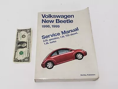 Volkswagen New Beetle 1998 1999 Service Manual Bentley Pub. Gas Diesel  Turbo • $61.19