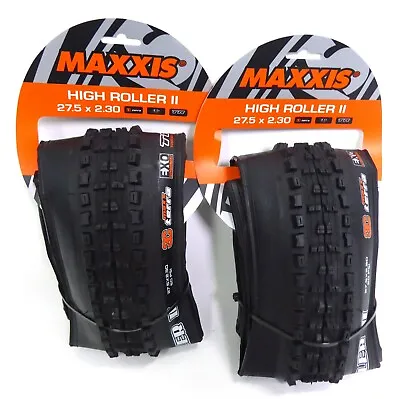 Maxxis High Roller II 27.5 X 2.3 Pair Folding Tubeless Ready 3C Max Terr EXO • $134.95