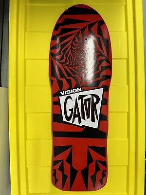 Vision Gator Skate Deck - Red • $50