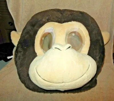 DanDee BIG CRITTER HEADS PLUSH MONKEY MASCOT GREETER  HALLOWEEN FULL HEAD  MASK  • $49.99