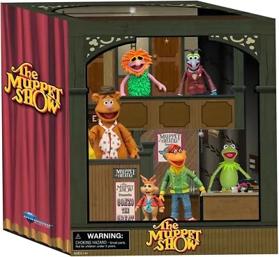 The Muppets Deluxe Backstage Action Figures Boxed Set Diamond Select Toys • £99.99