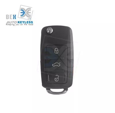 $20.59 • Buy Remote Key Fob For NBG010180T/5K0837202AE Chip48 315Mhz VW 11-16 GOLF SPORTWAGEN