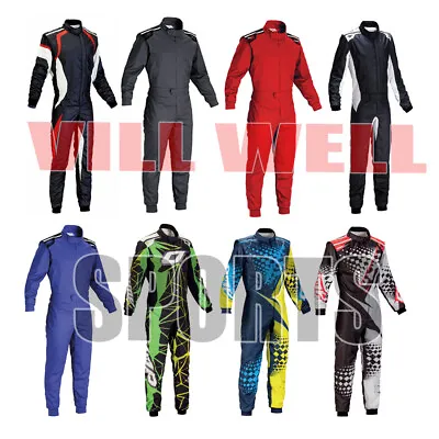 Go Kart Racing Suit CIK/FIA Level 2 Customize F1 Race Suit In All Sizes • $146