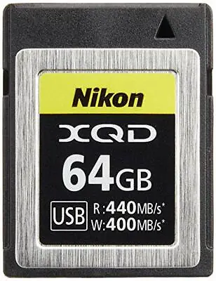 Nikon MC-XQ64G XQD Memory Card 64GB For Z7 Z6 D850 D500 NEW From Japan • $248.15