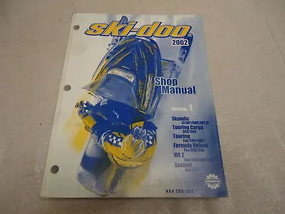 $41.95 • Buy 2002 Ski-Doo Summit 500F Shop Manual Volume 1 OEM 484 200 032 484200032