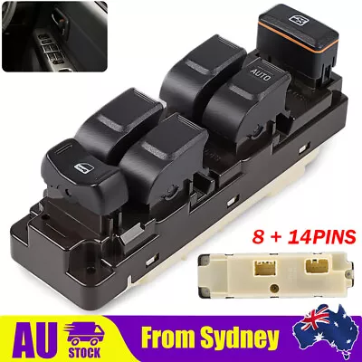 Power Master Window Switch For Holden Colorado RC RA/ Isuzu D-Max Driver Control • $36.95