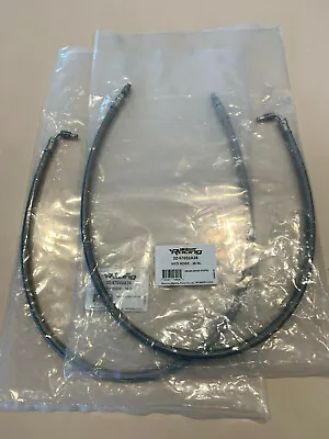 Lot Of TWO (2) Mercury Racing MerCruiser OEM Stainless SS Hydraulic Hoses 36 In. • $145