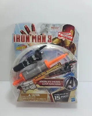 Marvel Iron Man 3 NERF Iron Flyers War Machine Launcher - NEW!  • $7.99