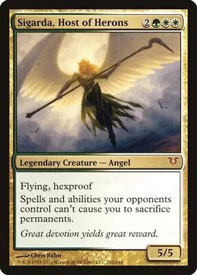 MTG - AVR - Sigarda Host Of Herons Near Mint #210 • £8.19