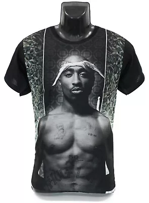 Tupac Shakur 2Pac T-Shirt Rap Hip Hop Thug Life Black Size: M/L/XL • $29.95