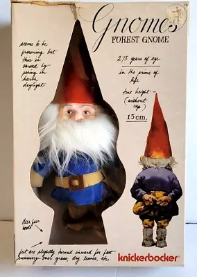 Vintage 1978 Knickerbocker Forest Gnome With Box Book & Tag • $15