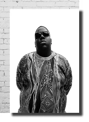 $11.30 • Buy X467 Notorious B.I.G Biggie Smalls Music Rapper Fabric Poster Art 40 24x36