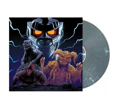 $65 • Buy Godzilla Vs MechaGodzilla OST Soundtrack LP Record Waxwork Silver & White Vinyl
